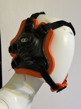 Cliff Keen F5 Tornado Wrestling Headgear Black Orange Adjustable Ear Guards