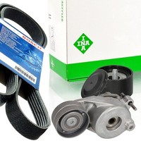 Bosch 7PK2035 Keilrippenriemen-Satz + Spanner FüR Mercedes W204 Chrysler Jeep