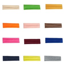 Soft Wide Headband Sweatband Soft and Trendy Hairband for Long Workouts