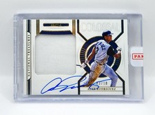 Alex Rodriguez 2021 National Treasures Colossal Gold  Auto Autogrph Jersey 03/10