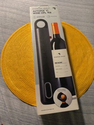 Sharper Image Automatic Wine Opener with Foil Cutter