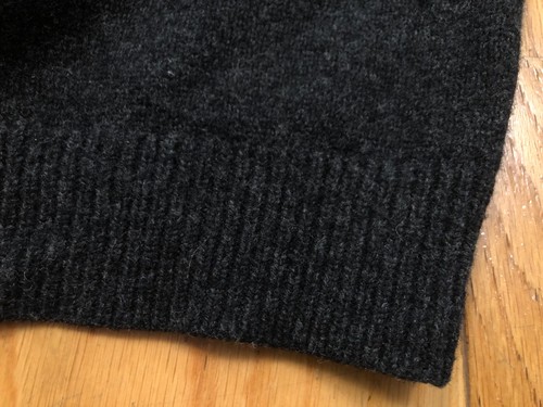 JW ANDERSON WOMEN'S UNIQLO FAIR ISLE WOOL DARK GREY LONG SLEEVED JUMPER MEDIUM - Picture 9 of 20