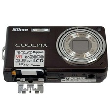 Nikon COOLPIX S550 10.0MP Digital Camera Black WORKS/READ