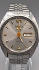 Vintage Seiko 5 Automatic 6309-8840 Day Date Silver Dial Watch Spares & Repairs
