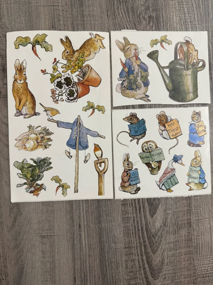 Colorbok Sticker Sheet ~ Beatrix Potter/Peter Rabbit “Storytime” - Image 2 of 4