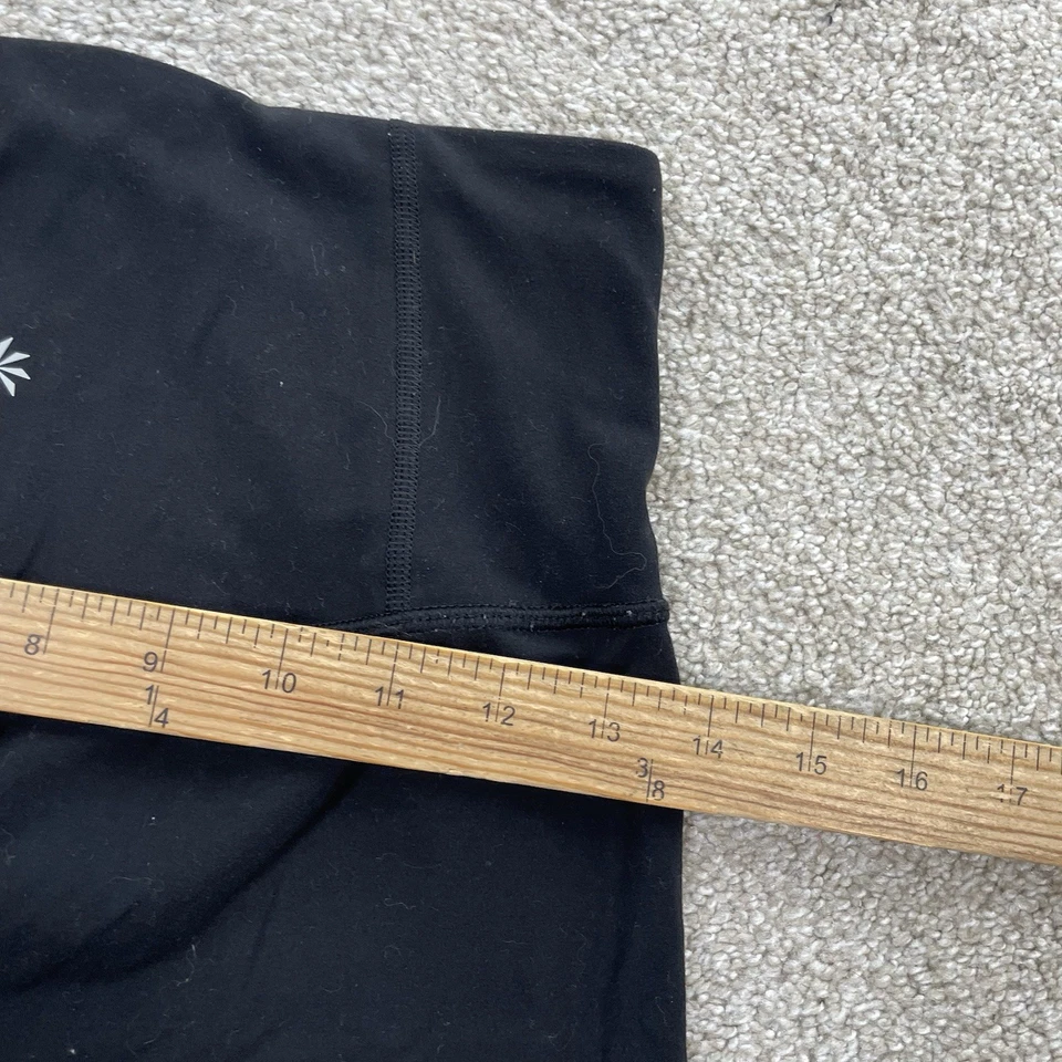 Athleta Ultra High Rise Elation Capri Small Women Black Leggings 20" In 13-25 - Image 4 of 4