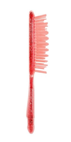 FHI Heat UNbrush Detangler Hair Brush Bundle Ruby Peach Glitter & Lagoon New - Picture 4 of 13