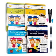 Teacher Designed Large 11x8.5in Reusable Handwriting Workbooks Sight Word Co...