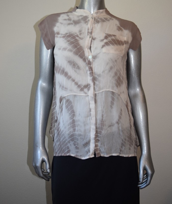 YOUNG FABULOUS & BROKE TIE-DYED TOP - XS