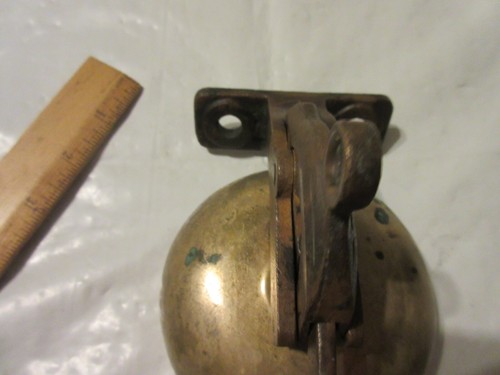CAMPANA ANTICA VINTAGE IN OTTONE - Foto 6 di 21