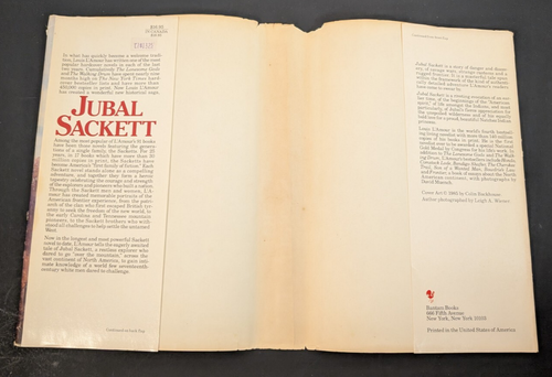 Jubal Sackett by Louis L'Amour (1985, Hardcover) - Picture 12 of 12