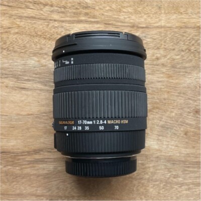 SIGMA 17-70mm F2.8-4 DC MACRO HSM ELD Aspheric Zoom Lens For