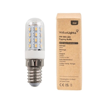Packungen Glühbirnen Mini High Power 3W LED Pygmäe E14 Schraubverschluss warmweiß