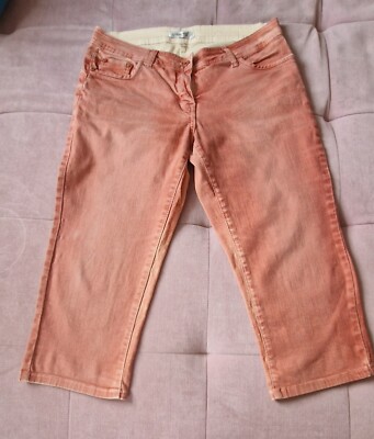 MILLION X Jeans 7/8 rostbraun rot braun 40