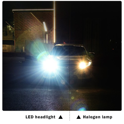 9007 LED Lights Headlight Kit High/Low Beam +9145/H10 Fog Bulbs DRL Xenon White - Picture 3 of 12
