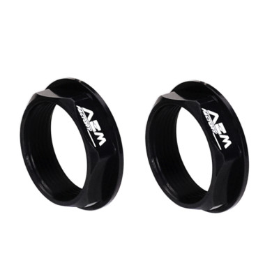 AEM Factory Ducati Rear Wheel Nuts Kit - Hypermotard 698 Mono / RVE - Black