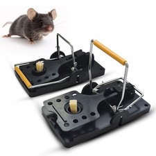 Large 2Pack Rat Traps That Kill Instantly Mouse Snap Trap Catcher Rat Killer