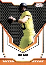 2024 SAGE HIT Low Series - Bo Nix #19 (RC)