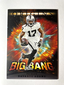 2022 Panini Origins Big Bang SP Davante Adams Raiders