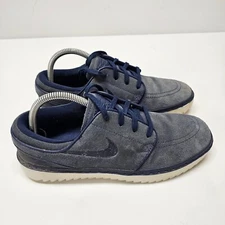 Nike Janoski G Spikeless Golf Shoes Midnight Navy Blue Mens Size 8 Skater