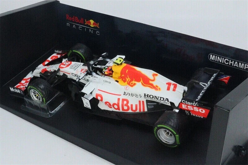 MODELLINO AUTO 1:18 F1 MINICHAMPS RED BULL HONDA RB16B S. PEREZ TURKISH GP 2021 - Immagine 4 di 4