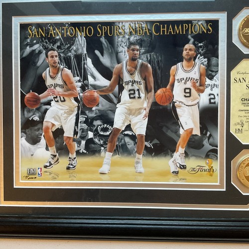 SA Spurs Champions 2007 Official NBA Plaque Limited Edition Display #15 of 2007 - Bild 7 von 12