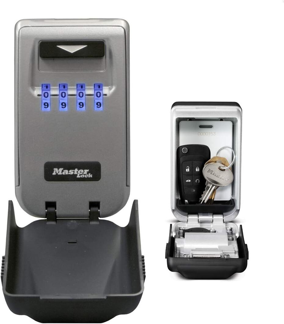 Thumbnail - Master Lock Schlüsseltresor Beleuchtete Zahlenräder Wandhalterung