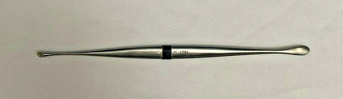 V. Mueller NL1091 #2 Penfield Dissector Double Ended Curved & Wax