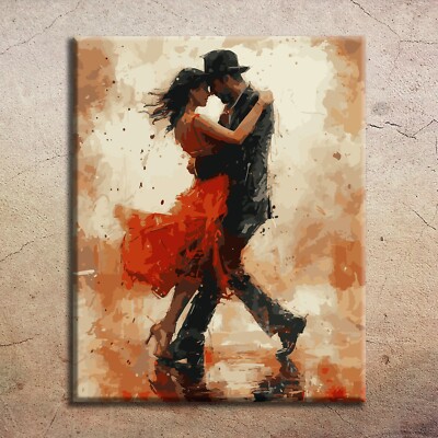 Premium Quality Paint By Numbers Kit: Tango. KitArtUS
