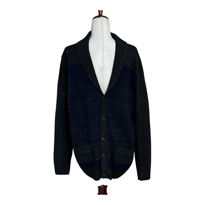 NWT Brooks Brothers Italian Yarn Shawl Collar Cardigan Sweater