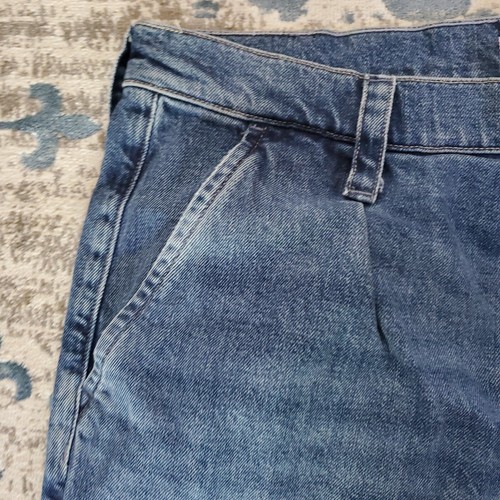 Vintage Tommy Hilfiger Herren Tommy Jeans 34x34 Blau Denim Retro Botton Up - Bild 4 von 13