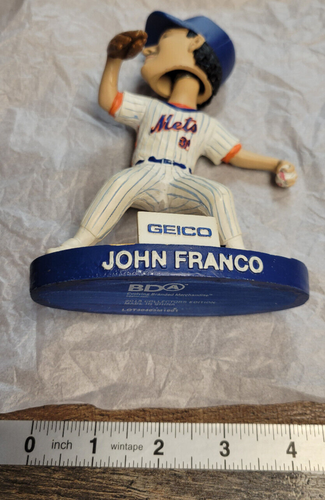 John Franco Geico 2013 Bobblehead 1990 All Star - Usato~ - Foto 2 di 7
