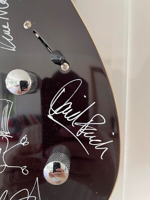 MICHAEL JACKSON SLASH Autograph Signed Rickenbacker Guitar Played