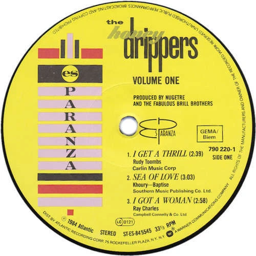 The Honeydrippers Volume One 12" EP Vinyl Schallplatte 048 - Bild 3 von 4