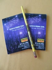 PFISTER HYBRIDS- 2 ADVERTISING MEMO BOOKS, 2 BALL POINT PENS & 1 PENCIL-Lot of 5