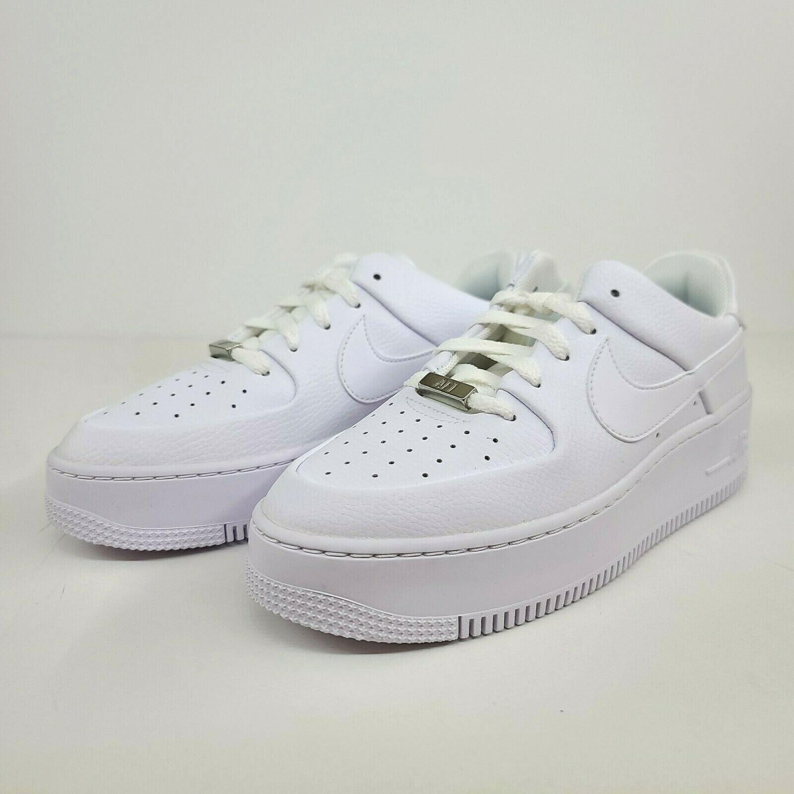 Size 9 - Nike Air Force 1 Sage Low Triple White 2018 for sale online | eBay
