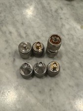 6 Lot Of N Type Male to SMA Male Plugs M/M Straight RF Coaxial Connector