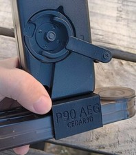 Airsoft P90 AEG Odin Speedloader Adapter Black