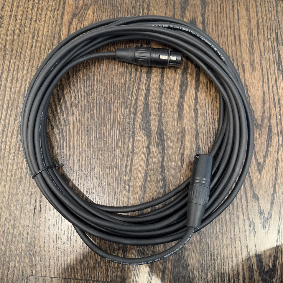 VRL 3 Pin DMX 100 Ohm 22AWG Data Cable - Image 4 of 4