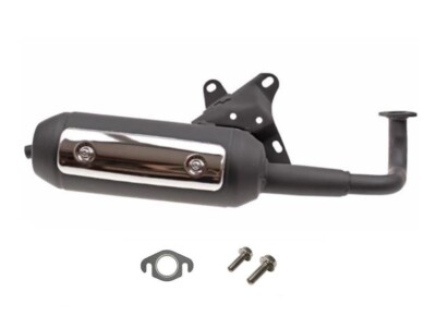 Auspuff + Dichtung Set für MOTOWELL Crogen Magnet Retrosa City RS Sport 50 2T
