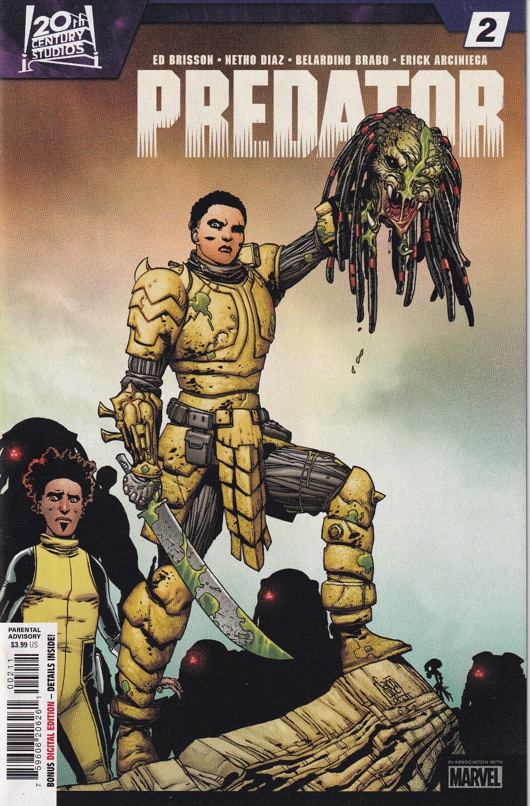 Predator #2 Main Cover 2023 Marvel Comics New/Unread