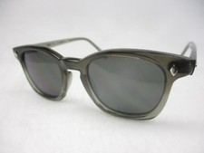 Pentax Hoya Sunglasses 60s Style Horn Rim Hipster G Men Two Tone Gray 48 Medium