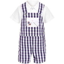 First Impressions Baby Boys 2-Pc. Polo Shirt  Short Set
