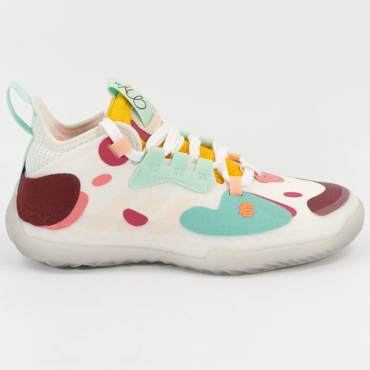 adidas gazelle silver green womens adidas Men's Harden Vol. 5 Futurenatural Polka Dot Basketball Shoes   League Outfitters