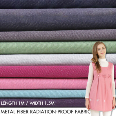 1x1.5M EMF RFID Blocking Anti Radiation Protection Fabric Sheild Singal Wifi EMI