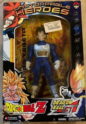 DBZ DragonBall Z GT Vegeta SS Unstoppable Heroes Figure NEW