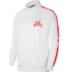 Nuevo Con Etiquetas Nike Air Jordan Jumpman Tricot cremallera completa de  Chaqueta de Hombre Blanca Rosa CK2180 Xlarge | eBay