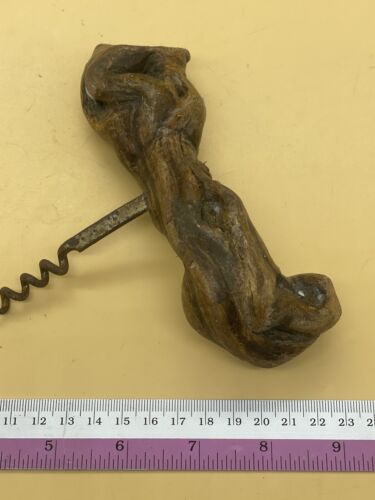 Seppelt Wines Vintage Burl Drift Wood Corkscrew Australiana Brewerania - Imagen 5 de 6
