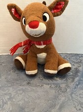 2014 Kids Preferred RUDOLPH the Red Nosed Reindeer Sensory Sound BABY Plush Toy