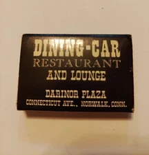 Dining Car Restaurant And Lounge Matches Norwalk Connecticut 